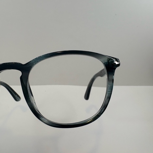 FRAMES ONLY - Persol PO3143-V 1051 Striped Grey Eyeglasses 49•21•145 - Picture 16 of 16
